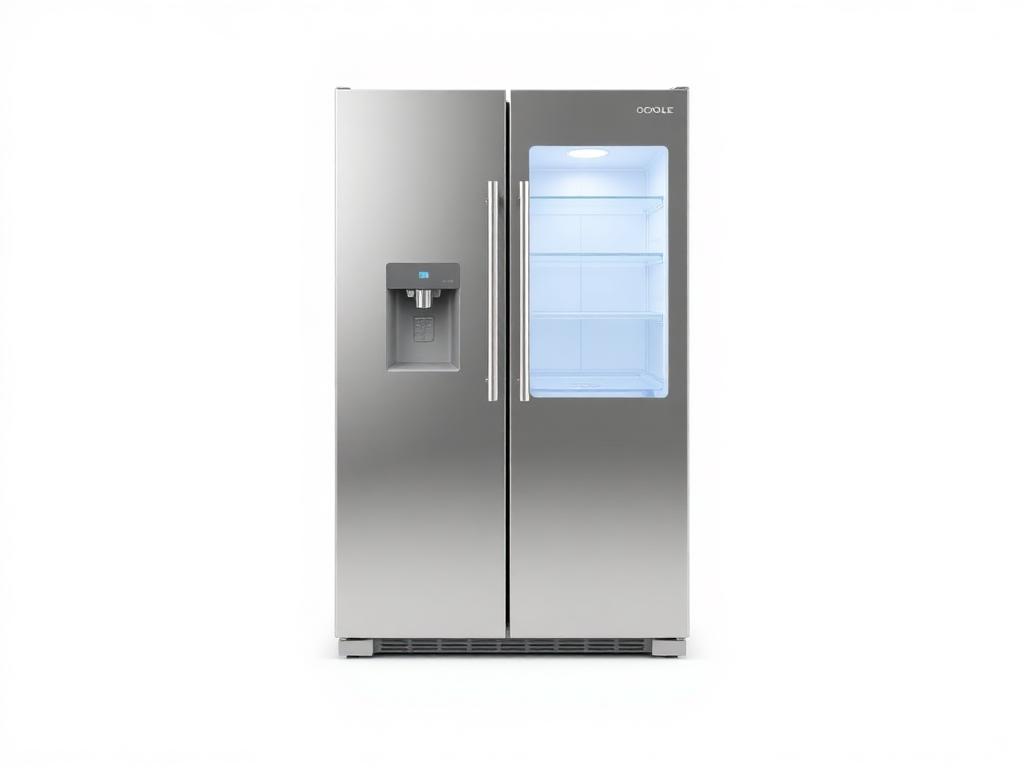 Réfrigérateur inox 2 portes